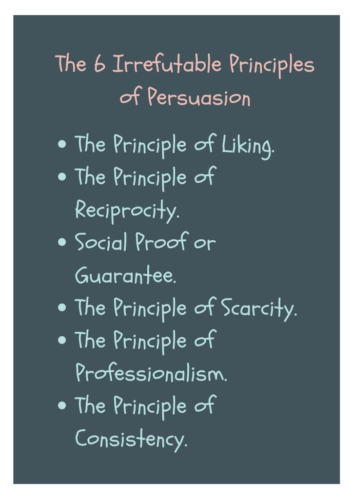 How to Master Selling on the Internet: The 6 Irrefutable Principles of Persuasion