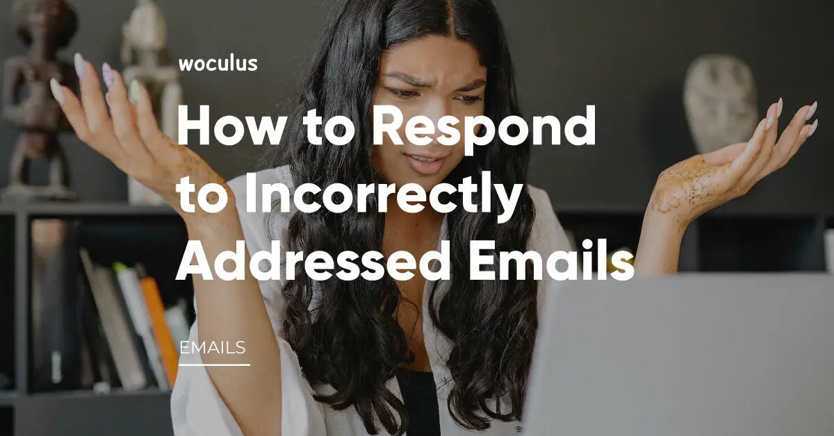 Incorrectly addressed emails
