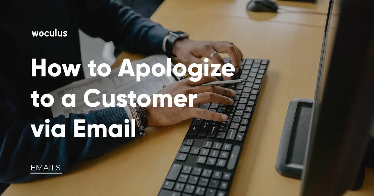 Apologize to a Customer