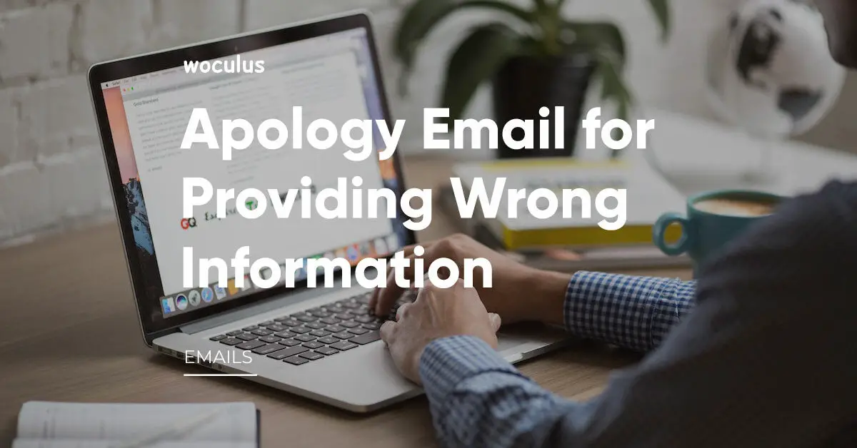 apology email