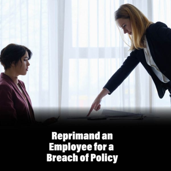 breach of policy