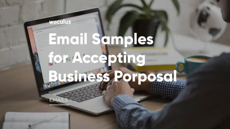 9 Email Samples for Accepting Business Proposal