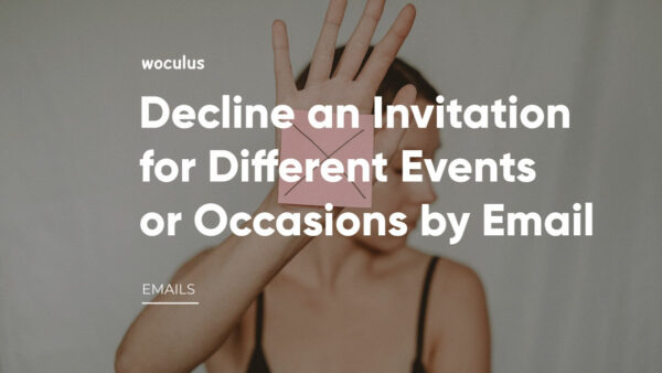 decline invitation by email