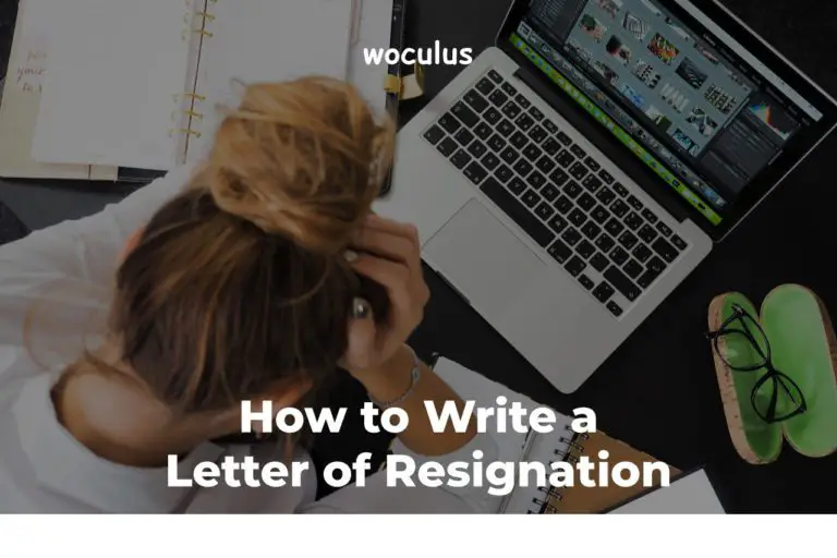 How to Write a Letter of Resignation