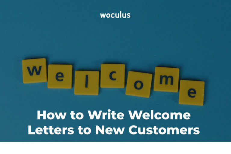 How to Write Welcome Letters to New Customers