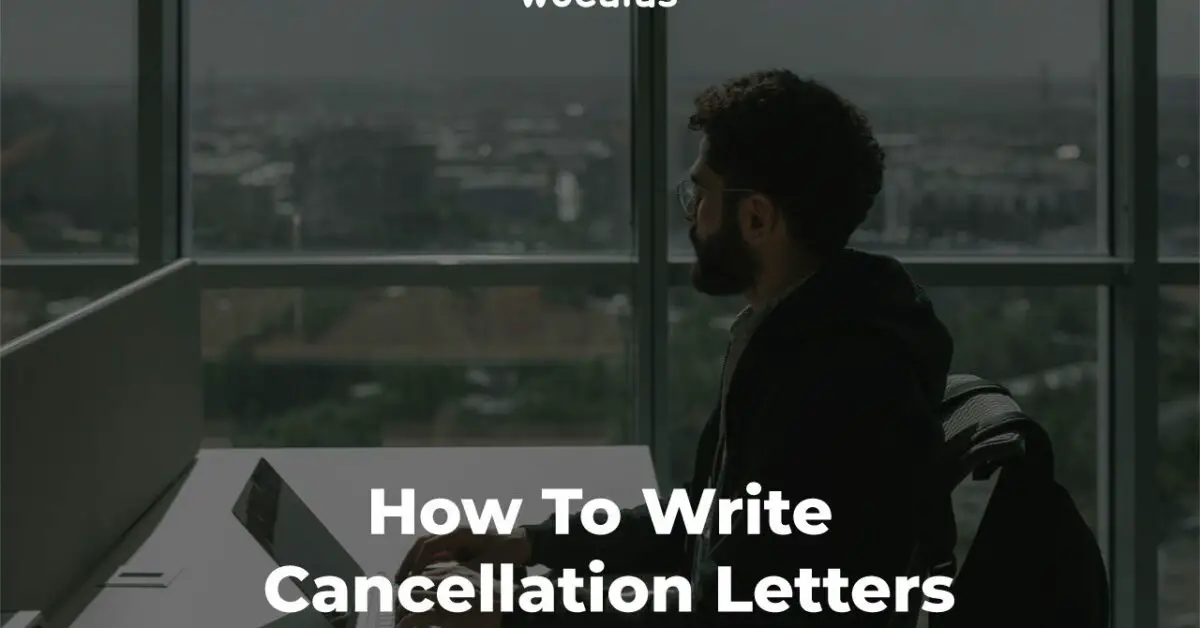 cancellation letter