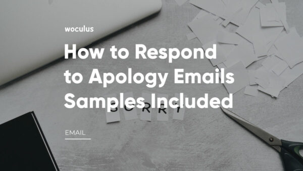 respond to apology email