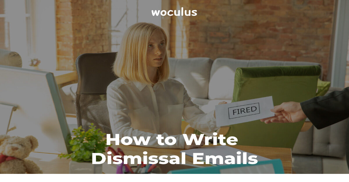 dismissal email