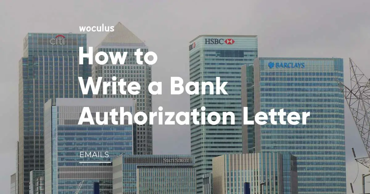 Bank Authorization Letter