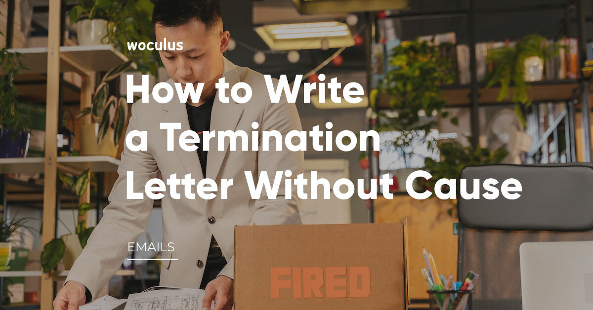 Termination Letter without Cause