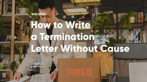 Termination Letter without Cause