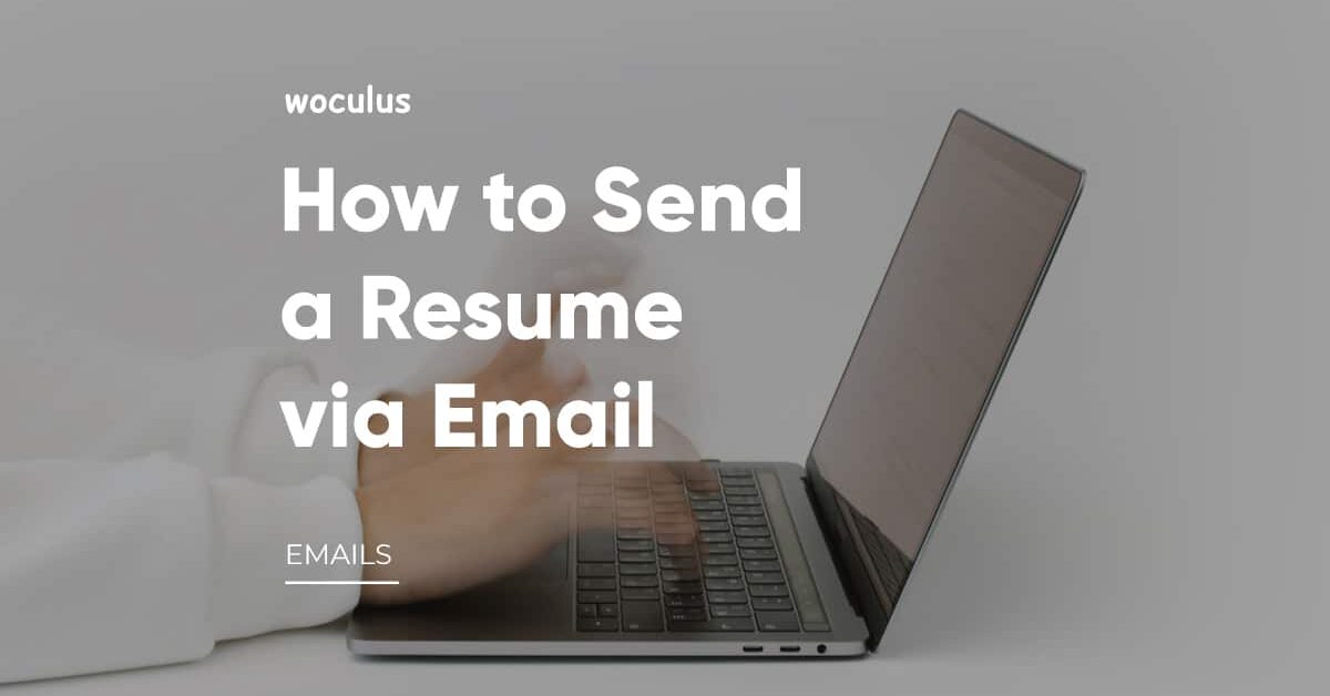 Send a Resume via Email